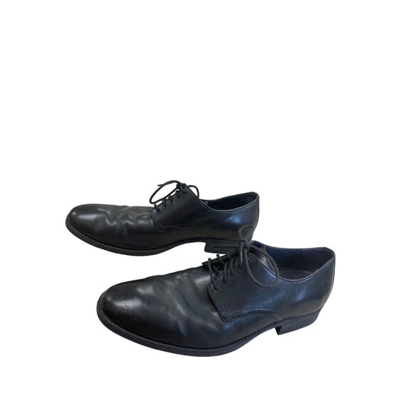 Cole Haan Mens Black Leather Lace-Up Oxford Dress Shoes Size 9M main image 6